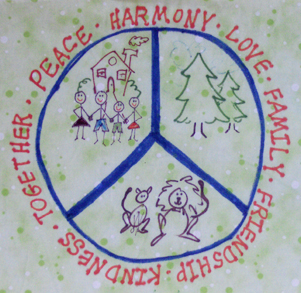PFFamily peace sign