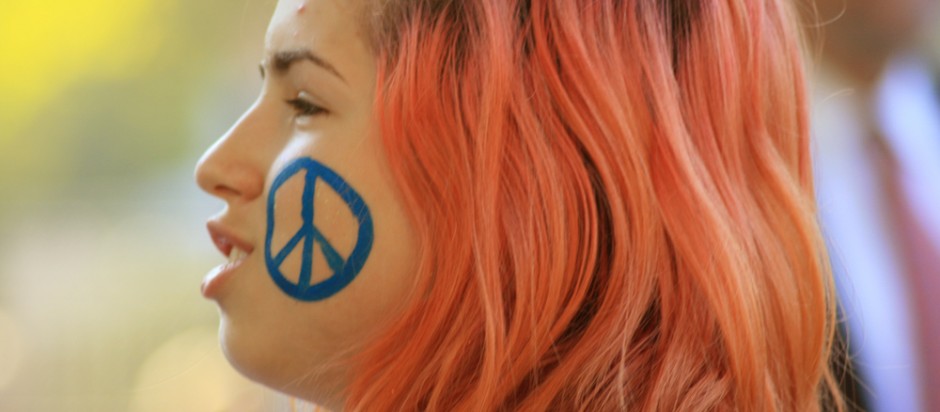 Face painting at Peace Day Celebration 14